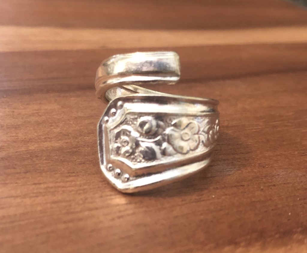 Silverware Wrap Ring - Molly Made